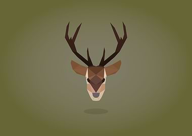Low Poly Deer