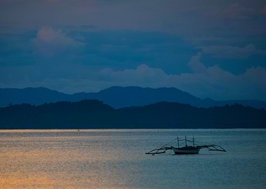 Sunset in Palawan