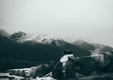 Snowy Mountains near Tibet