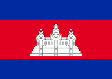 CAMBODIA Flag