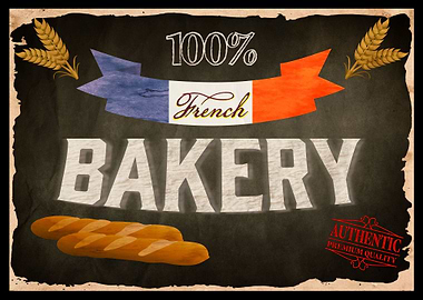 Boulangerie Rtro Vintage