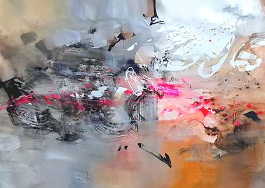 Abstract canvas art print