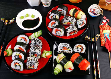 Traditional sushi