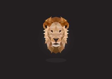 Low Poly Lion