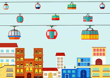 Downtown public transporta