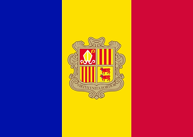 ANDORRA Flag