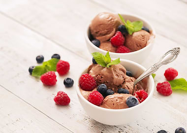 Berry Blueberry Ice Cream