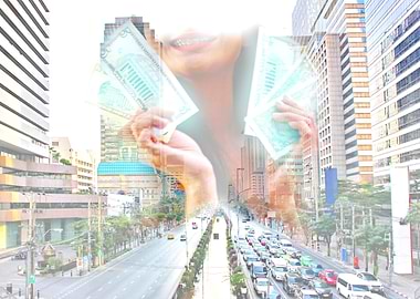 travel shopping in city