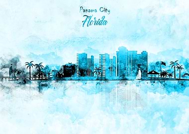 Panama Florida Skyline
