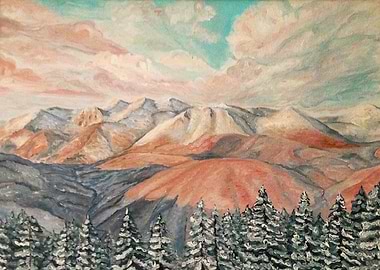 Ukraine Winter Mountains