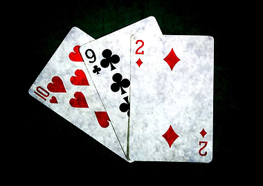 Blackjack 21 Ten Nine Two