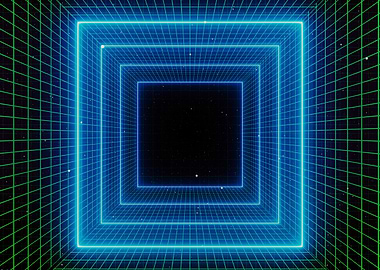 Retro SciFi Background