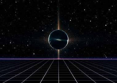 Retro SciFi Background