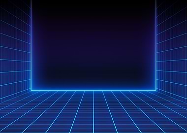 Retro SciFi Background