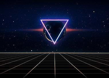 Retro SciFi Background