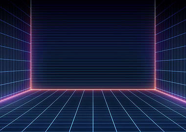 Retro SciFi Background