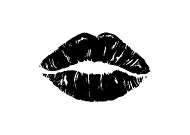 Black Lips Woman Girl