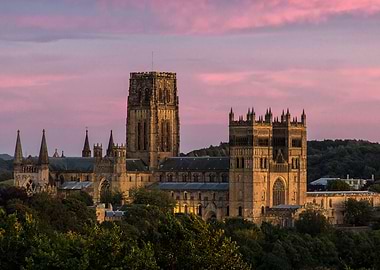 Durham Cathedral sunset