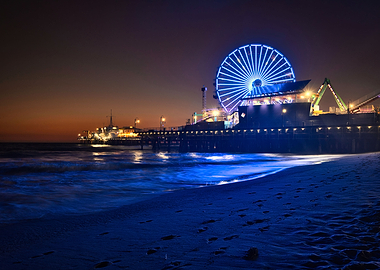 Santa Monica Pier Sunset