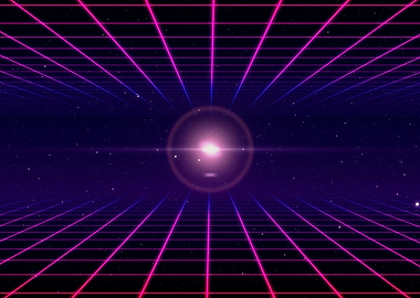 Retro SciFi Background