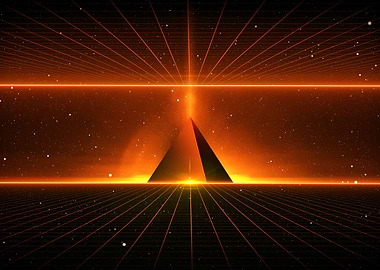 Retro SciFi Background