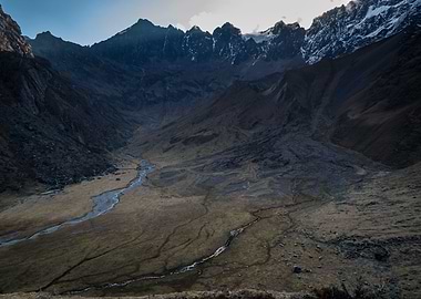 On the way to Salkantay