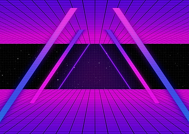 Retro SciFi Background