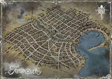 Innsmouth map