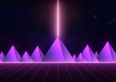 Retro SciFi Background