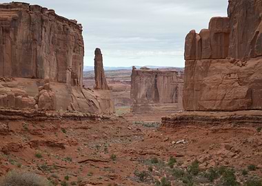 Canyon Gap Arches Nat Park