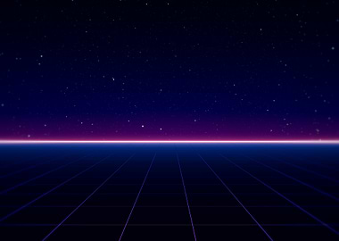 Retro SciFi Background