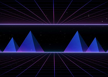 Retro SciFi Background