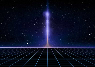 Retro SciFi Background