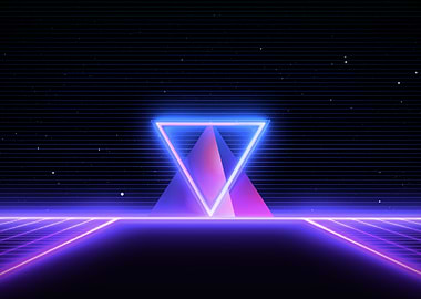 Retro SciFi Background