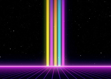 Retro SciFi Background