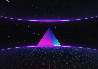 Retro SciFi Background