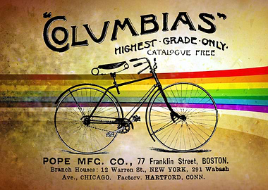 Columbias art deco ad