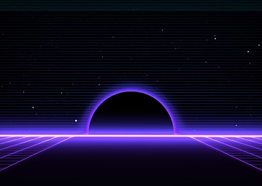 Retro SciFi Background