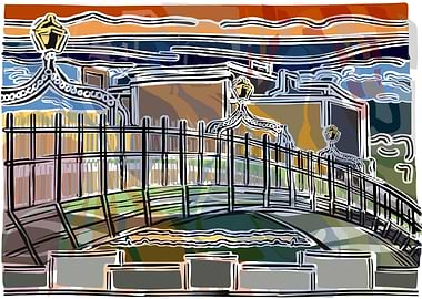 Halfpenny Bridge Dublin