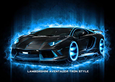 aventador tron style