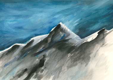 Mountain Scenery Painting