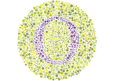 O Eye Test Letter Circle