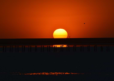 Sunset at Geniche Ukraine
