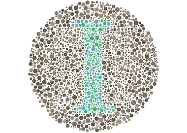 I Eye Test Letter Circle