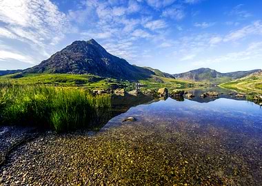 Llyn Ogwen and Tryfan