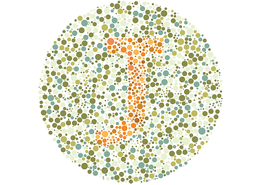 J Eye Test Letter Circle