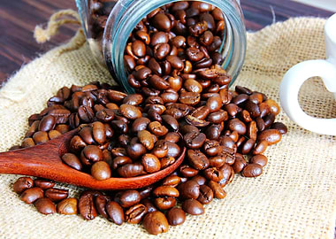 roasted coffee beans