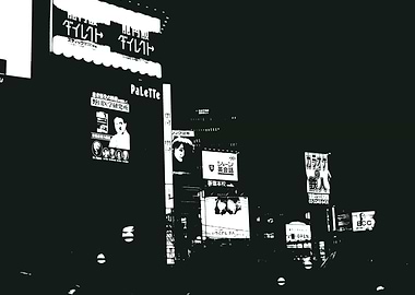 Black and White Billboards