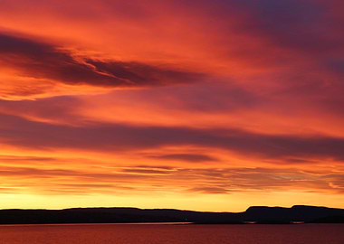 Evening Norwegian Skies