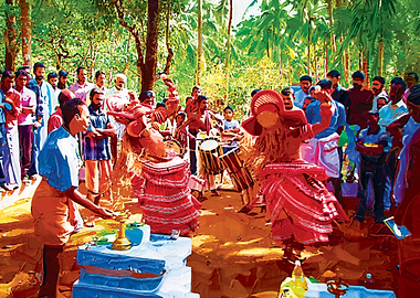 Dance of Gods from Kerala